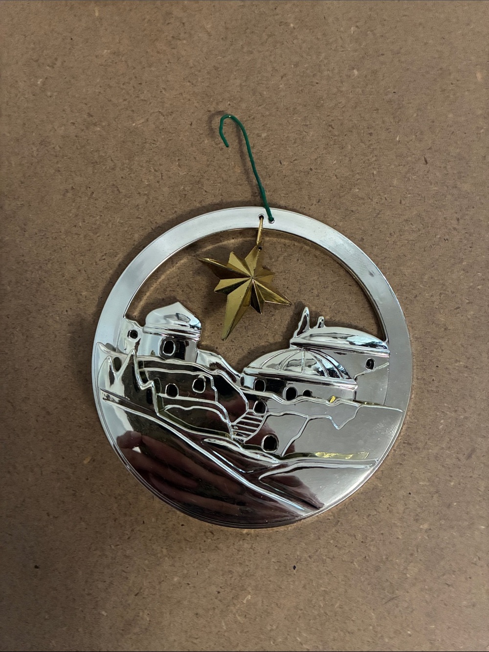 Avon Bethlehem Christmas ornament in box